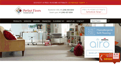 Desktop Screenshot of perfectfloorsinc.com